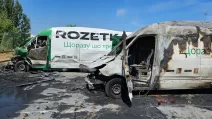 Росіяни вдарили по складу Rozetka, де перебували 270 людей / Фото: facebook.com/chechotkina
