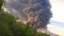 Горит Саратовский НПЗ / Фото: соцсети