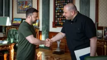 Ukrainian President Volodymyr Zelenskyy (left) and National Security and Defence Council Secretary Rustem Umerov / Photo: Office of the President