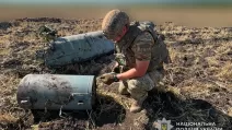 На Сумщині знешкодили 400-кілограмову бойову частину російської ракети / Фото: Поліція Сумщини