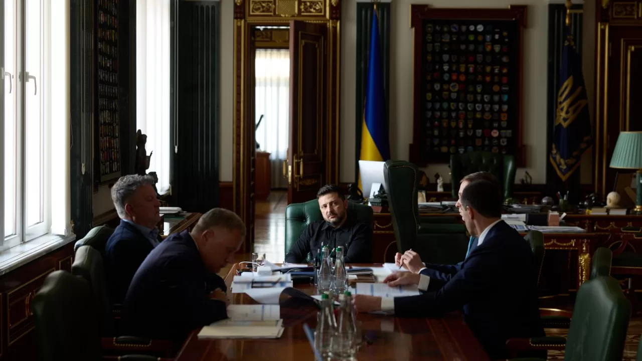 Volodymyr Zelenskyy held a meeting with officials responsible for European integration / Photo: Presidential Office