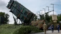 Украинские военнослужащие возле пусковой установки системы ПВО Patriot / Фото: Reuters