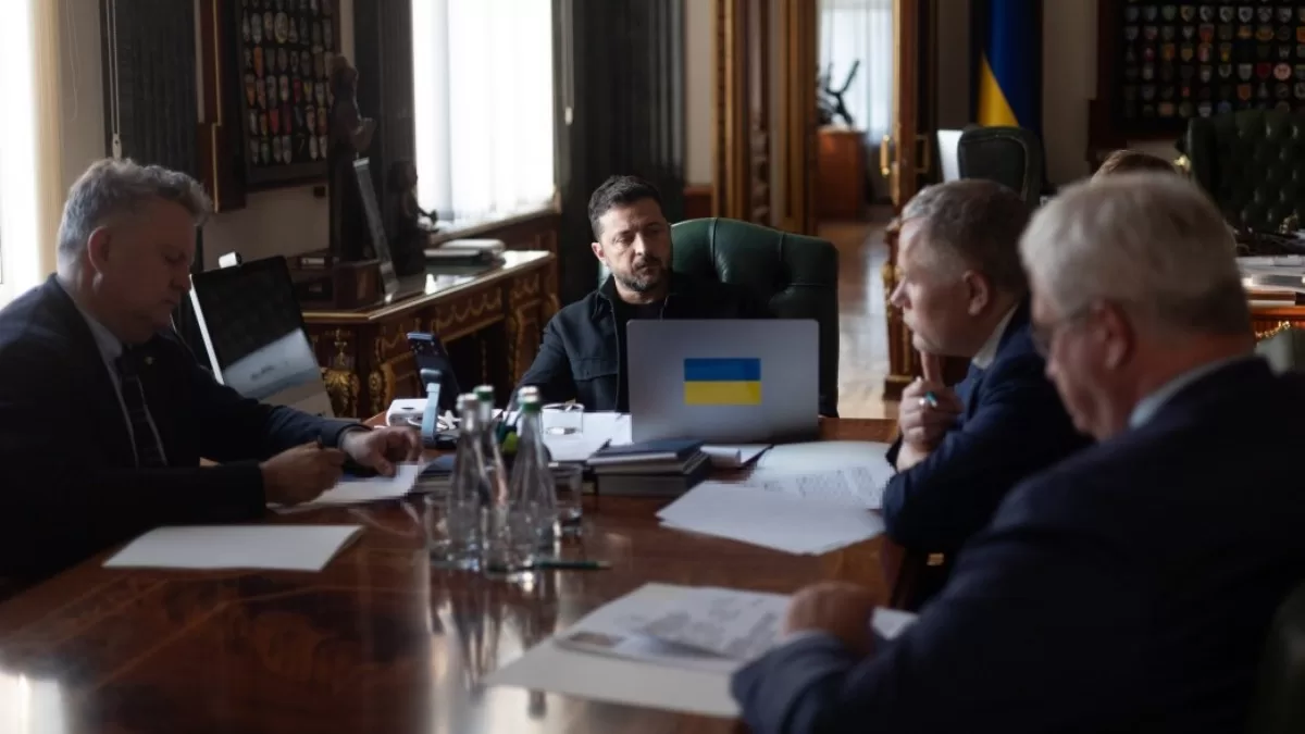 После ночной атаки Зеленский провел переговоры с президентом Финляндии и генсеком НАТО / Фото: Офис президента