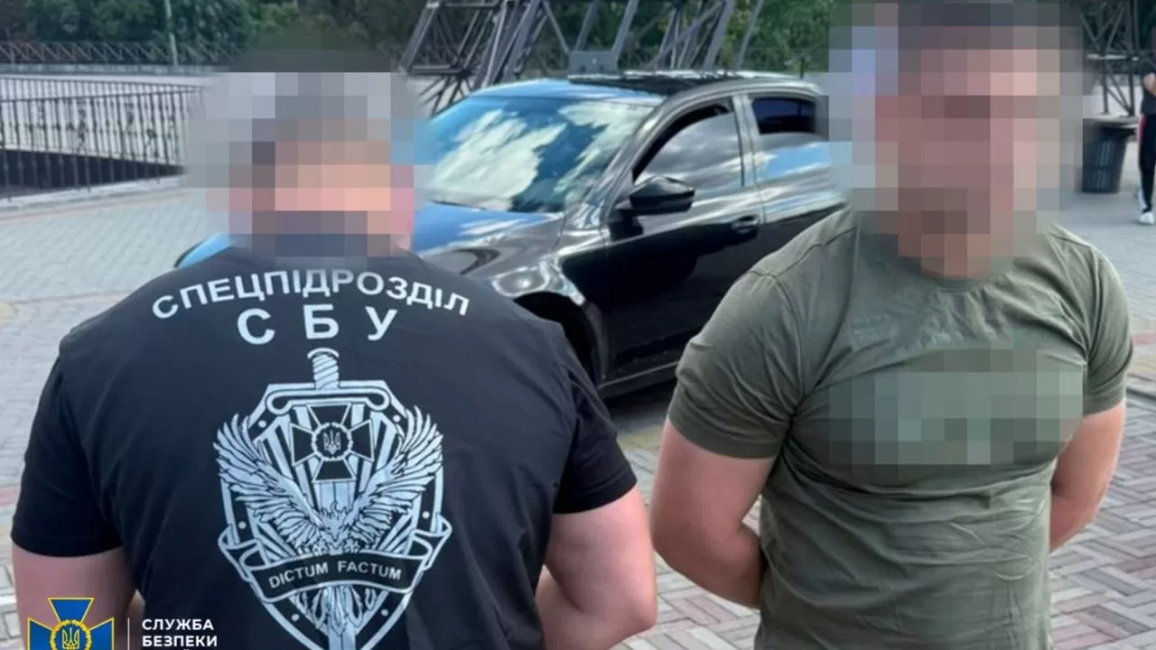 Затриманий у Харкові нацгвардієць / Фото: СБУ