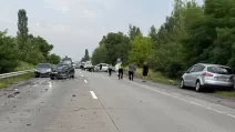 Місце ДТП із постраждалими на Житомирщині / Фото: ГУНП в Житомирській області