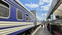 Поїзд на харківському вокзалі / Фото: Головне в Україні