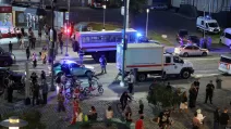 На месте взрыва в ресторане Balzi Rossi в Москве, 1 августа 2026 года / Фото: Reuters