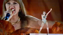 Тейлор Свифт выступает на концерте в Ванкувере в рамках своего тура «The Eras Tour». 6 декабря 2024 года / Фото: Reuters