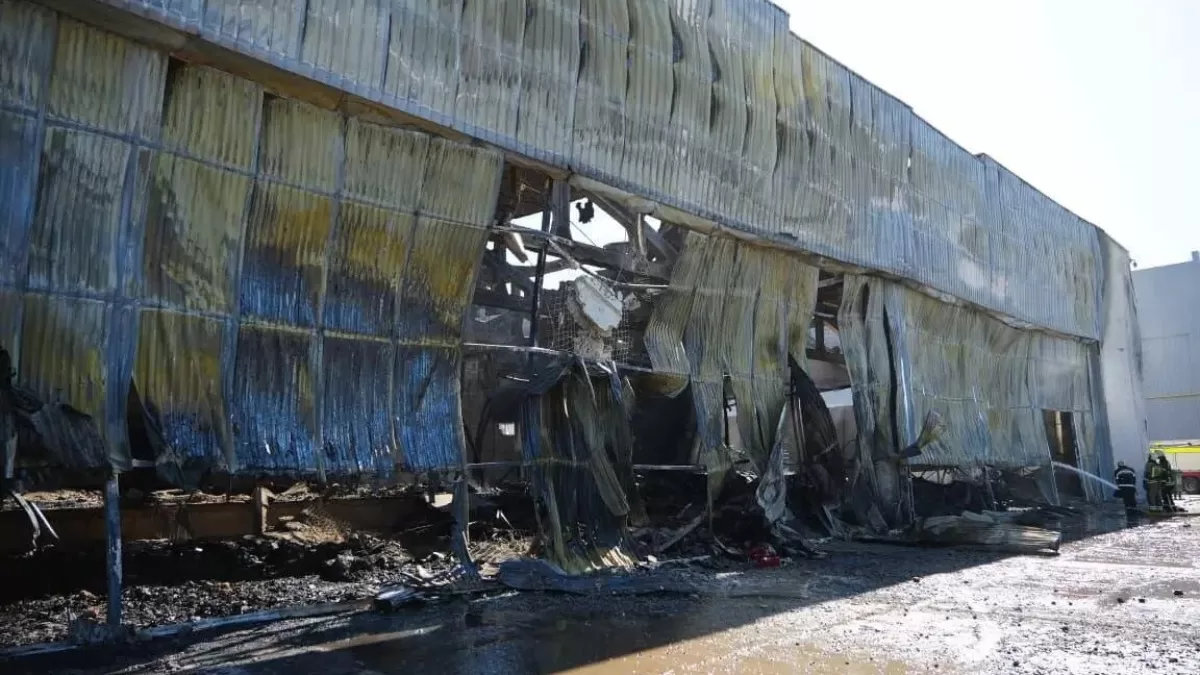 Підприємство Кромберг енд Шуберт після атаки на Житомир / Фото: Житомирська ОВА