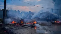 На Київщині сталася пожежа у притулку для тварин / Фото: ДСНС Київщини