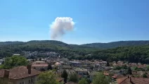 Пожежа на військовому заводі ЕМКО в Болгарії / Фото: NOVA