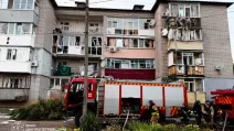 Rescuers at the site of the Russian attack on August 11 / Photo: State Emergency Service