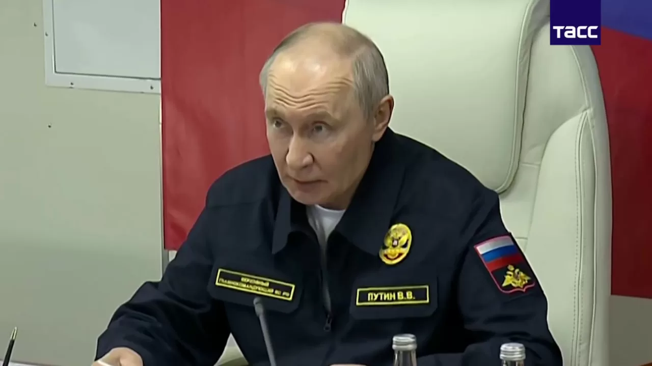 Владимир Путин / Скриншот