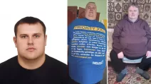 Андрій Стесюк до та після хвороби / Фото: Суспільне Житомир