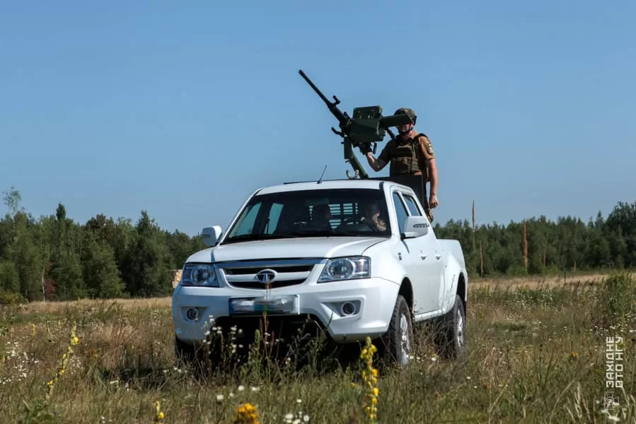 Військовий мобільної вогневої групи / Фото: Західне оперативно-територіальне об'єднання НГУ