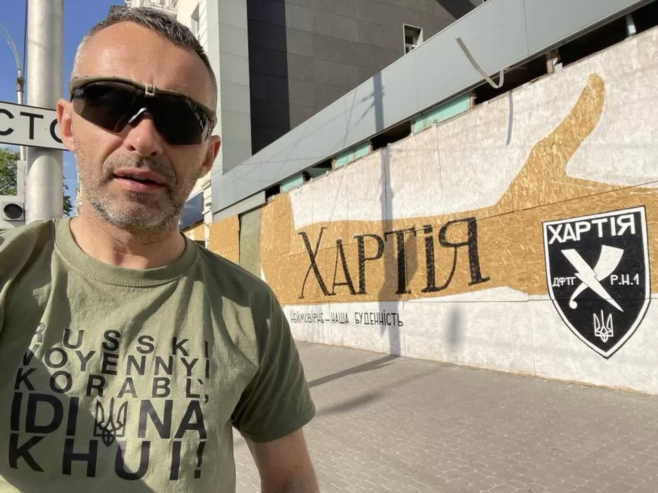Український бізнесмен, меценат, засновник добровольчого формування «Хартія» Всеволод Кожемяко / Фото: facebook.com/vsevolod.kozhemyako