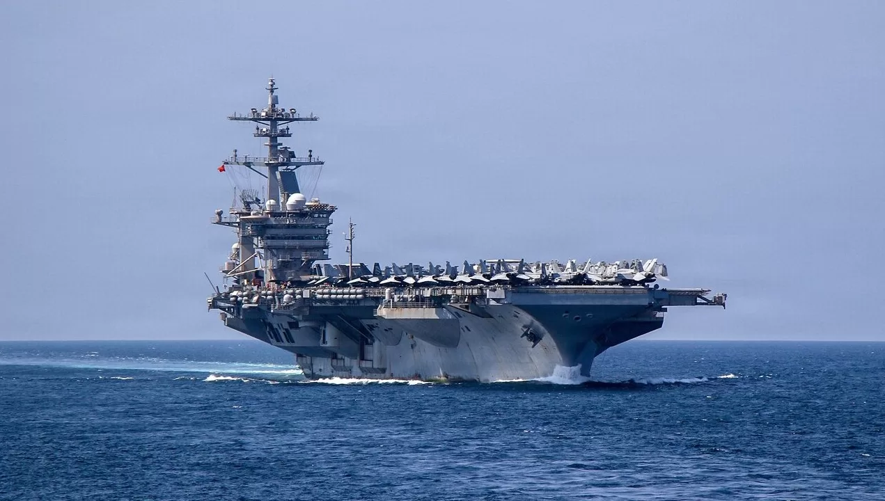 Авианосец USS Abraham Lincoln в зоне ответственности Центрального командования США, 10 марта 2026 года / Фото: ВМС США