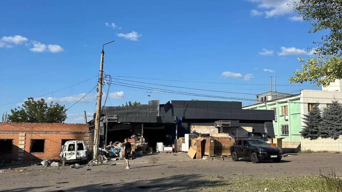 В Краматорске после удара РФ не осталось неповрежденных грузовых отделений «Новой почты» / Фото: соцсети