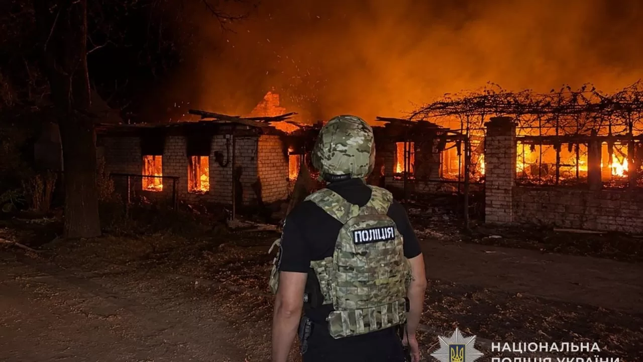 Российские реактивные дроны атаковали Сумы: двое погибших и масштабные разрушения / Фото: Нацполиция
