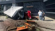 Последствия ДТП в Голосеевском районе / Фото: Полиция Киева