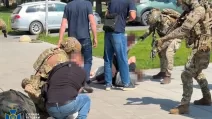 Задержание подозреваемых в поджоге электроподстанции в Черновцах / Фото: СБУ