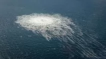 Утечка газа из газопроводов Nord Stream в Балтийском море / Фото: REUTERS