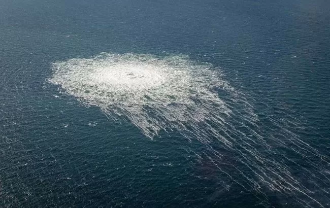 Утечка газа из газопроводов Nord Stream в Балтийском море / Фото: REUTERS