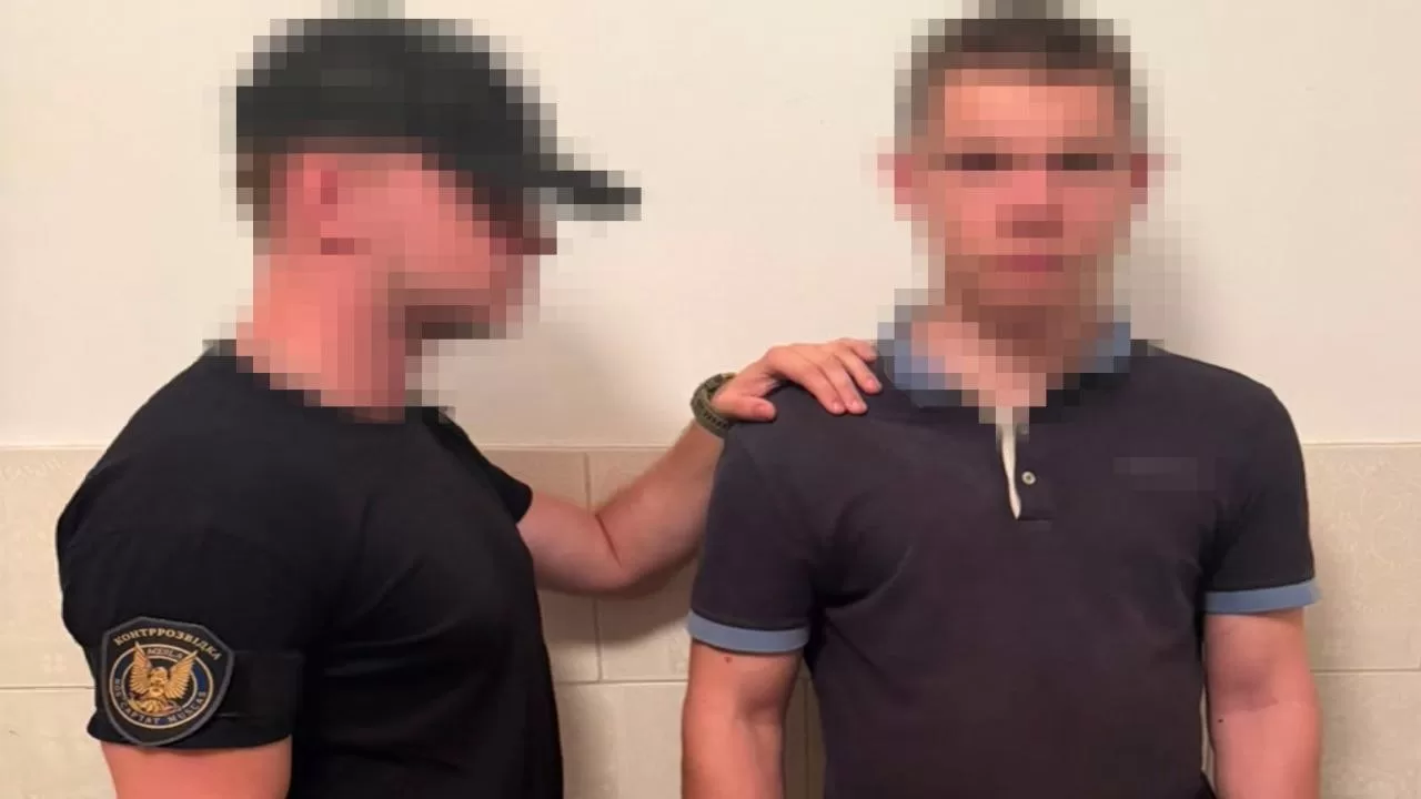 Співробітники СБУ затримали чоловіка під час спроби підпалу вантажівки / Фото: СБУ