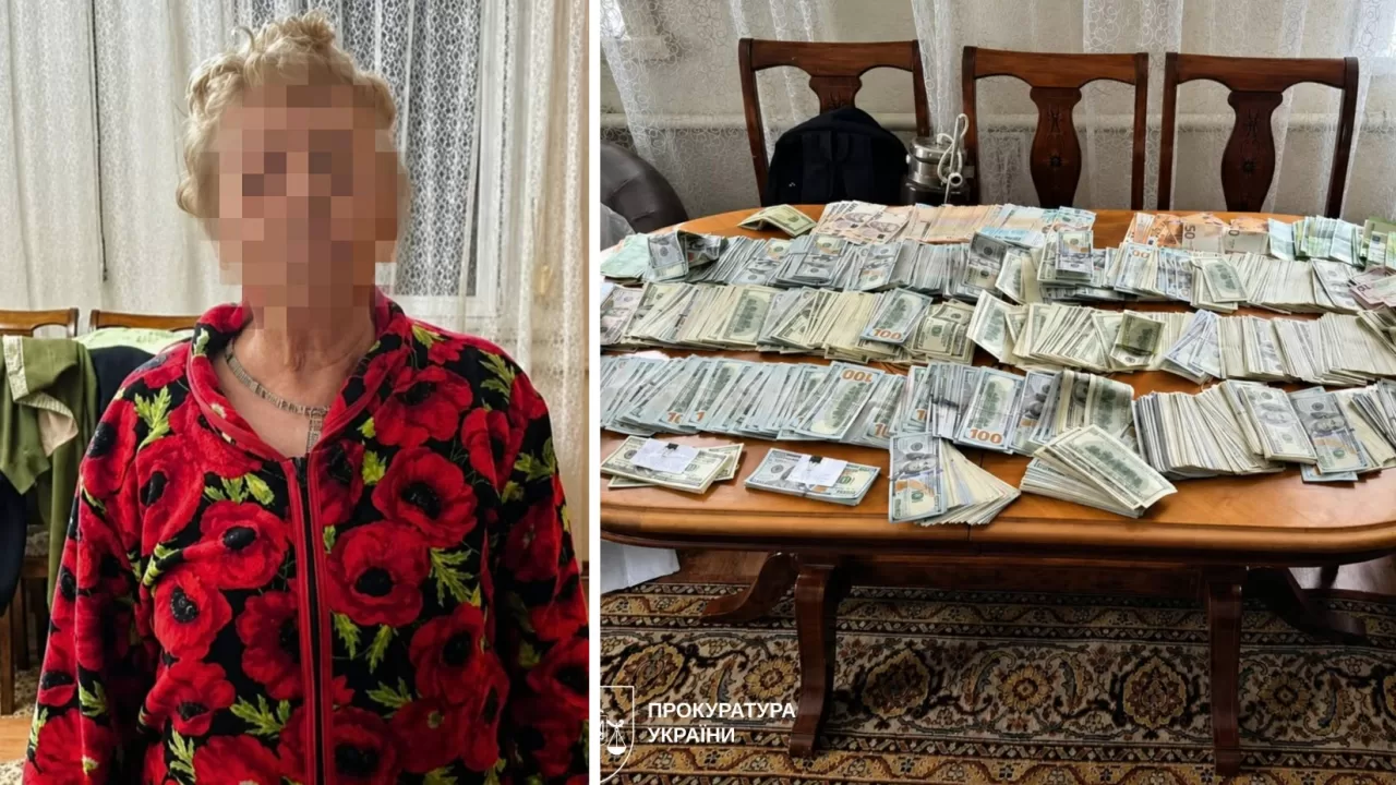 Голова ВЛК та вилучені гроші / Фото: Офіс генпрокурора