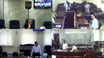 Засідання ВАКС з обрання запобіжного заходу Максиму Микитасю / Скриншот