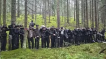 Задержанные в Латвии нелегалы из Беларуси / Фото: Государственная пограничная служба Латвии