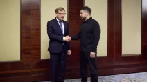 В Киеве Президент Украины Владимир Зеленский провел встречу с министром иностранных дел Германии Йоганном Вадефулем / Фото: Офис президента