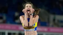 Yaroslava Mahuchikh / Photo: AP/Matthias Schrader