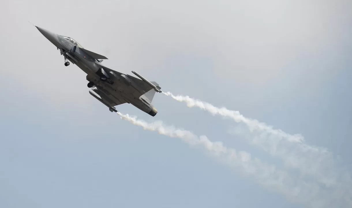 Венгерский истребитель Gripen / Фото: hvg.hu