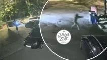 У Харкові поширили відео інциденту за участю людей у військовій формі / Скриншот