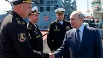 Vladimir Putin during a visit to the Kuril Islands / Photo: Russian media