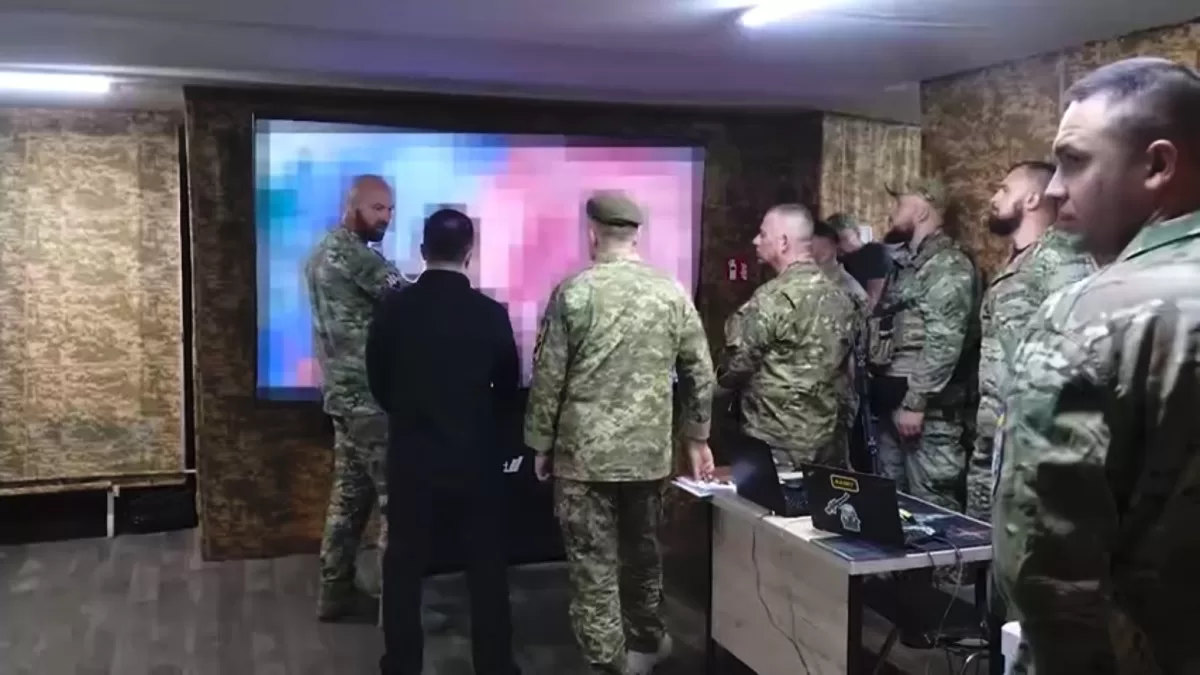 Владимир Зеленский на Александровском направлении / Фото: скриншот