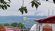 Пожар на складе Ozon / Фото: Exilenova+