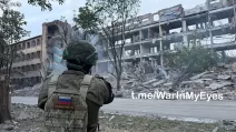 Разрушения во временно оккупированном Донецка 26 августа / Фото: Соцсети