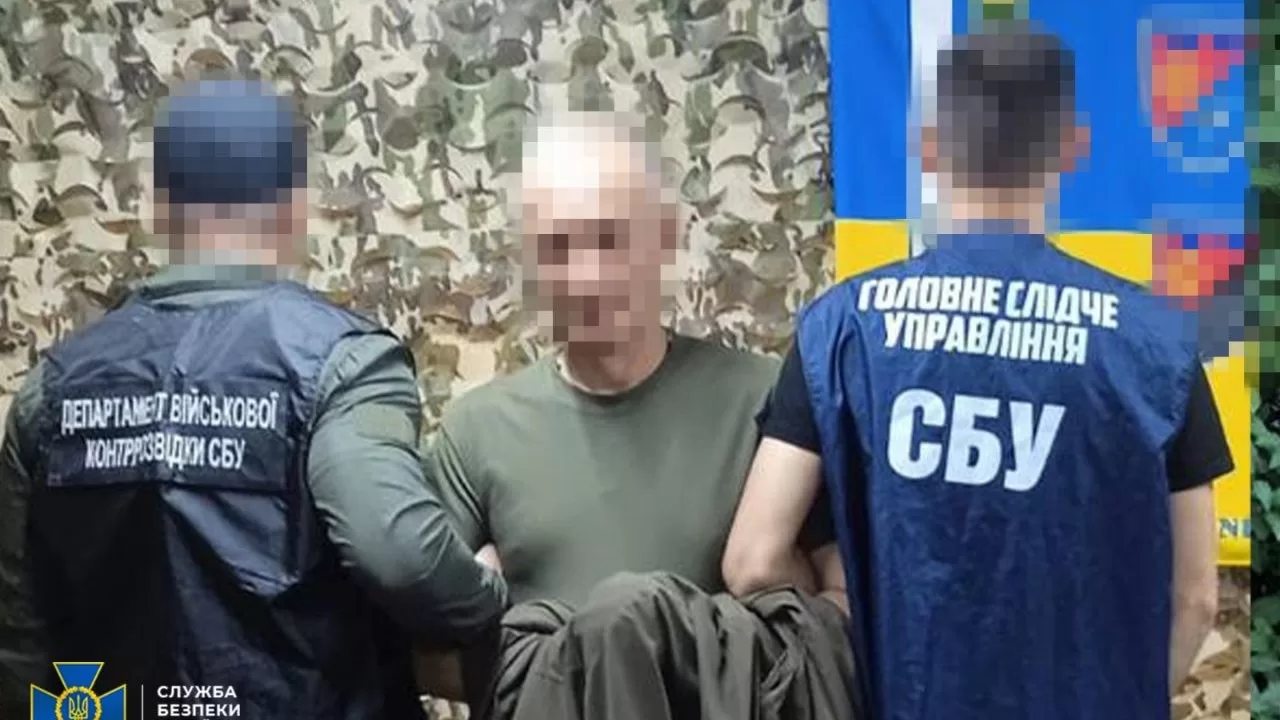 Задержанный экс-комбриг ТрО / Фото: СБУ