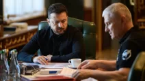 Володимир Зеленський і Олег Іващенко / Фото: Офіс президента
