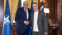 The Italian Minister of Defense invited Fedorov to serve as an advisor on defence tech / Фото: t.me/zedigital