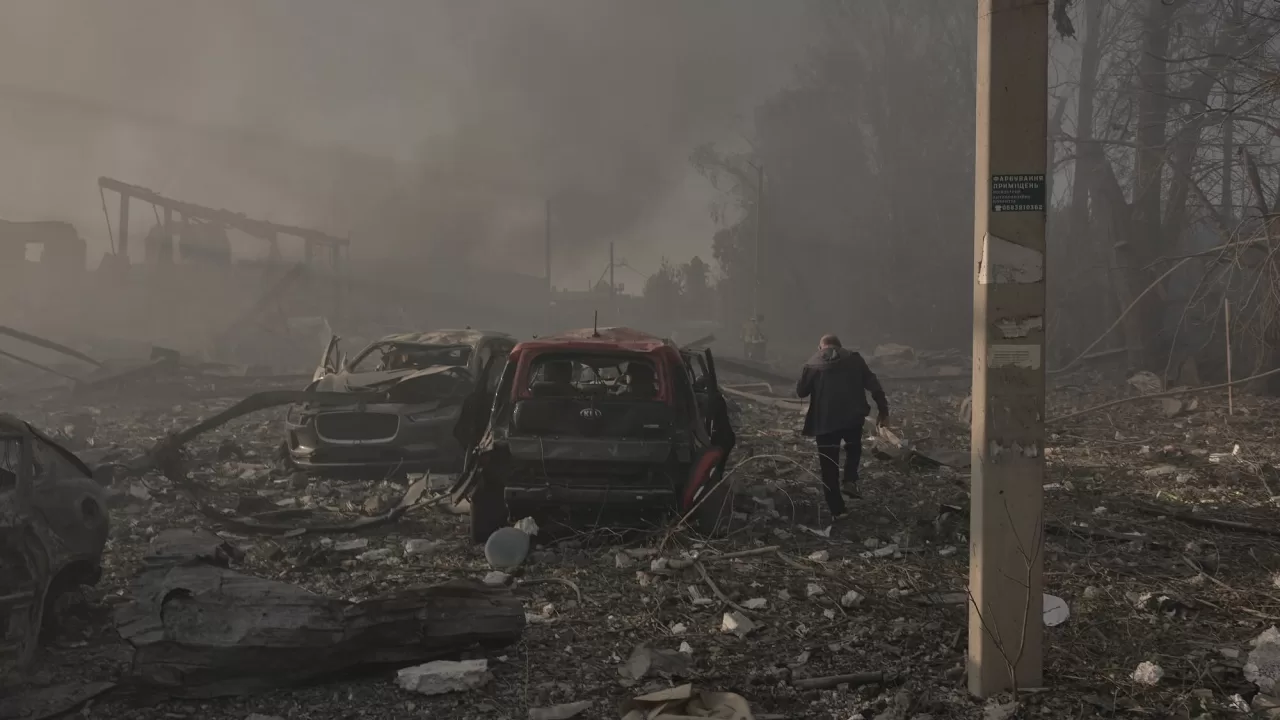 Village of Myla after the Russian attack / Photo: facebook.com/libkos