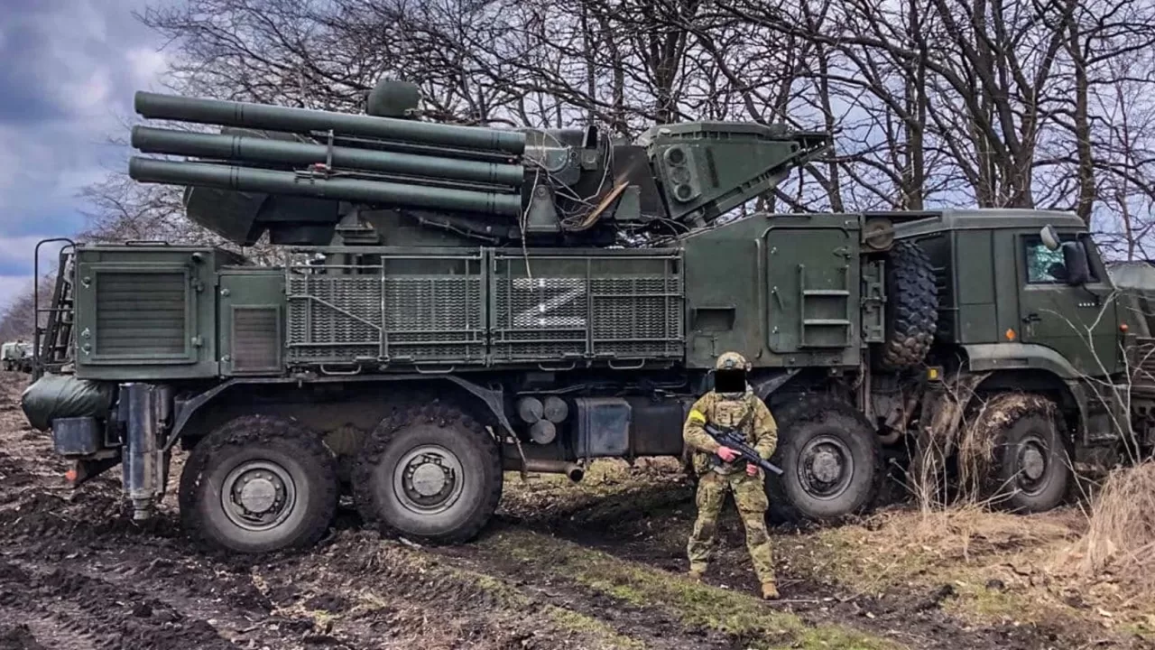 Трофейный «Панцирь-С1». Иллюстративное фото / Фото: Минобороны Украины