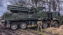 Трофейный "Панцирь-С1". Ілюстративне фото / Фото: Минобороны Украины