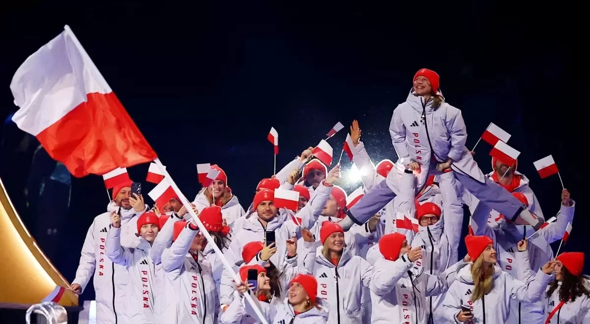 Польские спортсмены на открытии Олимпийских игр, 2026 год / Фото: Reuters