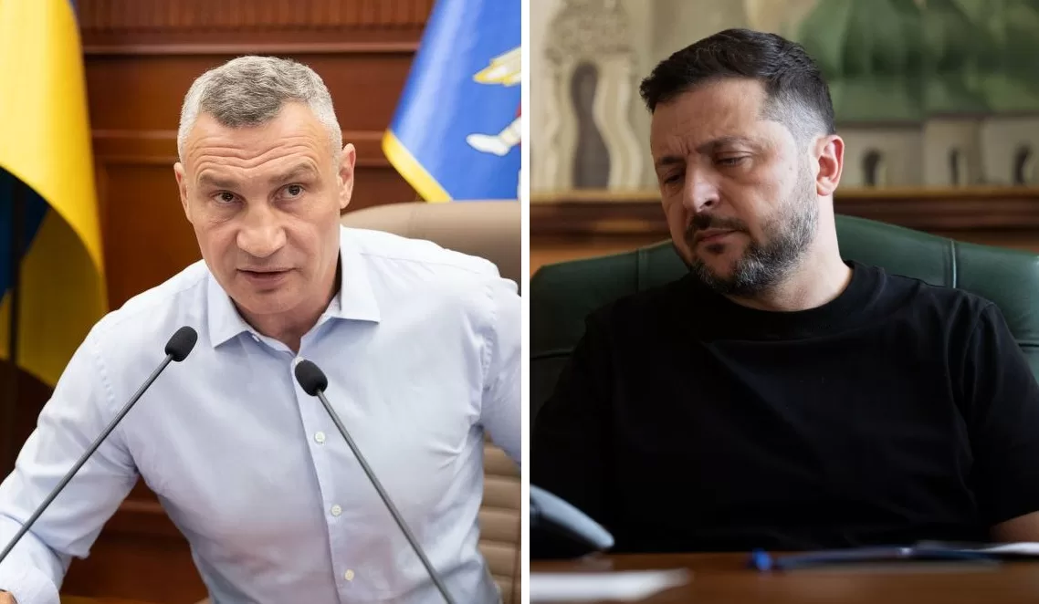 Виталий Кличко и Владимир Зеленский / Коллаж: Головне в Україні