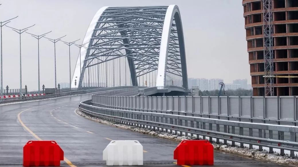 Подольский мост в Киеве / Фото: Telegram/Киевская городская прокуратура