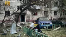 Missiles damaged homes, a shop and a business in Boryspil / Photo: State Emergency Service of Ukraine