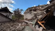 Наслідки удару по одному з населених пунктів Запорізької області / Фото: Запорізька ОВА
